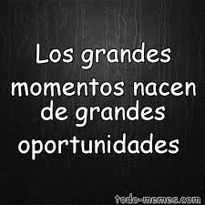Grandes oportunidades
